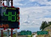 El Municipio colocó seis nuevos radares educativos en las  av. Simón Bolívar y Ruta Viva.