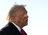 El presidente de Estados Unidos, Donald Trump, en el jardín sur de la Casa Blanca en Washington, DC, EE. UU., el 13 de enero de 2026.