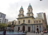 La iglesia de san Francisco, en el centro de Guayaquil, es un lugar de peregrinación en este Año Jubilar