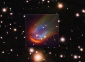 ESO. Un telescopio del ESO ha captado una “hermosa” onda de choque alrededor de una estrella.
