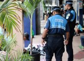 Referencial. Agentes de Segura durante un procedimiento.