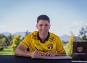 Matías Martínez firmó contrato por un año con Barcelona SC.