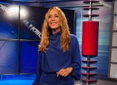 María Caridad Dávalos, presentadora de noticias de TC.