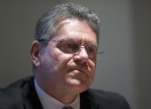 Imagen de archivo del comisario europeo de Comercio, Maroš Šefčovič.