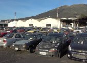 Son 620 vehículos abandonados que serán chatarrizados en los patios de la Agencia Metropolitana de Tránsito.