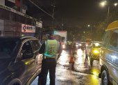 Los controles de la AMT se realizaron en distintos puntos de Quito.