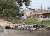 En diversas zonas de Durán se evidencia acumulación de basura.
