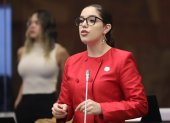 Propuesta. 14 asambleístas entregaron su firma de respaldo al proyecto de Camila León (ADN).