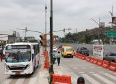 Este cierre será donde el Municipio de Guayaquil construye la solución vial con dos pasos elevados vehiculares.