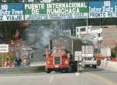 Mayor fluidez del traslado de productos en el puente Rumichaca ante arancel del 30%.