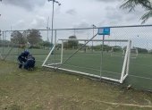 La cancha 52 se mantiene cerrada y se realizan revisiones.