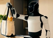 Robot humanoide de Tesla.