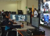 TUNGURAHUA. LA MUNICIPALIDAD  INSTALÓ UNA SALA DE MONITOREO CON CÁMARAS QUE SON UTILIZADAS POR LOS AGENTES DE TRANSITO EN LA ZONA URBANA Y RURAL. AG-EXTERNO