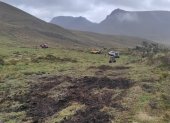 Los conductores de siete vehículos causaron daños en el Parque Nacional Cajas al ingresar a zonas prohibidas.