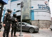 El operativo se ejecutó en los exteriores del Centro Comercial Montúfar.