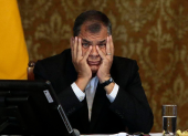 Rafael Correa critica a Marcela Aguiñaga por su postura en el caso ‘Caja Chica’, en medio de tensiones internas del correísmo.