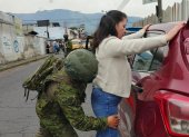Los militares se desplegaron en distintos sectores del norte y centro de Quito, desde la mañana de este 29 de enero de 2026.