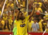 Ronaldinho fue la estrella de la Noche Amarilla 2016.