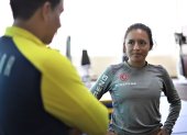 La marchista Glenda Morejón vuelve a los entrenamientos y competencias de alto nivel, luego de su periodo de embarazo.