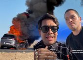 Los influencer mexicanos Pepe y Teo dieron a conocer el accidente en sus redes sociales.