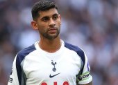 Cristian Romero, defensor argentino del Tottenham.