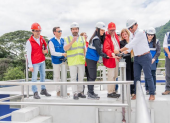 La Planta de Tratamiento de Agua Potable Mancha Grande, en San Plácido de Portoviejo, fue inaugurada.
