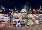 Operativo militar en Tosagua permitió la captura de alias Gordo Andy, presunto miembro de Los Lobos.