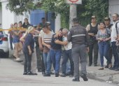Los familiares lloraron por el asesinato de las víctimas.