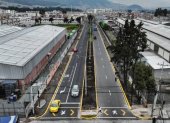 La avenida Lira Ñan, en el sur de Quito, fue rehabiltada a inicios de 2026.