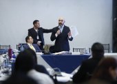 El presidente del Consejo de la Judicatura, Mario Godoy, practicó las pruebas documentales de descargo en su juicio político.