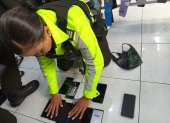 Operativo conjunto permitió detectar comercio irregular de dispositivos en La Marín, centro de Quito.