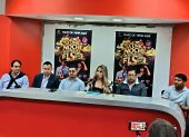 Los organizadores y parte de las exglorias dieron la rueda de prensa oficial este martes 10 de noviembre.