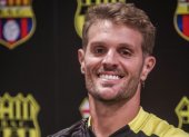 Javier Burrai fue campeón de Ligapro con BSC en 2020 siendo clave en la tanda de penales en Casa Blanca