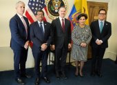 Autoridades que participaron en las negociaciones del Acuerdo de Comercio Recíproco entre Ecuador y Estados Unidos.