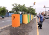 En la avenida San Jorge, el punto es aprovechado por motociclistas para dar giros indebidos.