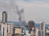 Guayaquil. El incendio se registró la mañana de este domingo 15.