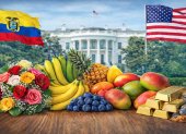 Ecuador logró un acuerdo para que el 50 % de su oferta exportable no petrolera ingrese con el 0 % de arancel a EE.UU.