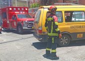 Siniestro de tránsito en el centro de Quito deja 16 personas afectadas, entre ellas estudiantes.
