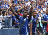 Miller Bolaños marcó el gol de la victoria 2-1 de Emelec ante Orense.