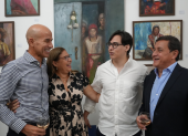 Rafael Wong, Alexandra de Mayorga, Mauricio Mayorga Montesdeoca y Mauricio Mayorga Guerrero.