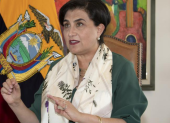 La canciller ecuatoriana Gabriela Sommerfeld negó las declaraciones del presidente colombiano Gustavo Petro.