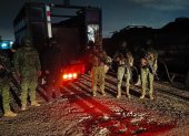Miembros del Ejército ecuatoriano durante un operativo en marzo del 2026.