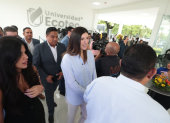 La asambleísta de ADN, Valentina Centeno, evitó pronunciarse sobre la intervención a GRANASA.