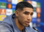 El defensa hispano-marroquí del París Saint-Germain (PSG) Achraf Hakimi, quien será juzgado por el cargo de violación.