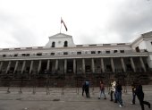Palacio de Carondelet, en Quito, donde se ejecutará la adecuación de tres baños bajo proceso de licitación pública.