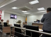 Durante la audiencia de acción de protección