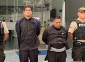 Operativo. Dos de los cuatro implicados en el robo fueron detenidos  en Quito.