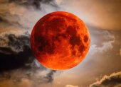 Foto de la Luna de Sangre.