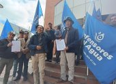 Organizaciones sociales de Azuay presentaron una acción de protección con medidas cautelares en contra de la posible reforma a la ley de minería.