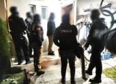 La Fiscalía realizó un allanamiento en Pomasqui, norte de Quito, como parte de la investigación por la presunta difusión del informe León de Troya.
